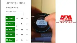 Setting HR Zones in Garmin FR620