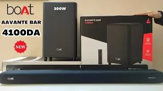Boat Aavante Bar 4100da Soundbar Unboxing & Review | boat soundbar | boat 4100da soundbar | soundbar