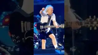 Paloma back in blanca! 🤘 #angusyoung #acdc #trendingshorts #funny #concert