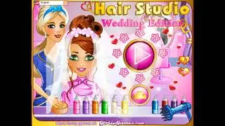 Hair Studio Wedding Edition | Old Flash Game (swf) GirlsGoGames