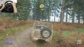 Willys MB Jeep - Driving Experience - Forza Horizon 4 - Logitech G29 Gameplay