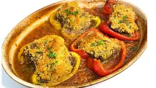 POIVRONS FARCIS À LA VIANDE HACHÉE RECETTE FACILE