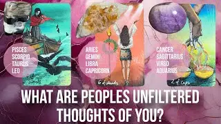 What Are People&rsquo;s Unfiltered Thoughts Of You?💭👀😈- Pick A Card Tarot Reading