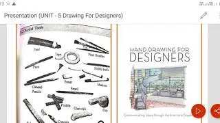 Graphic designing, Unit-5, Drawing for designers