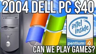 ПК 2004 года выпуска Dell Dimension Gaming за 40 долларов, стоит своих денег, Windows XP, игры, о...