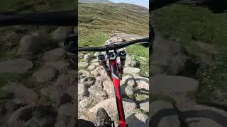 Scotland places almost unreal Worls Cup DH Nevis Range mountain resort Fort William mtb trail tracks