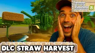 FS25 – Ce DLC gratuit cache une vérité sombre | Guide complet Straw Harvest & outils rentables