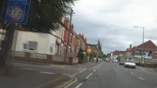 Shardlow and Sawley, Derbyshire by car in HD August 2009. Derbyshire villages by car series.