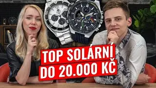 TOP 6: Solární hodinky 2025 (do 20.000 Kč)