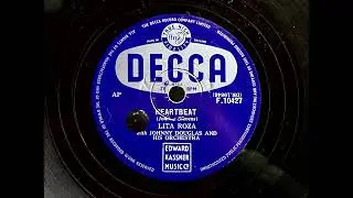 1955 LITA ROZA - Heartbeat DECCA 10