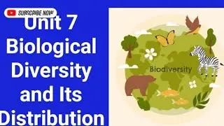 1421 Unit-7 Biological Diversity and Its Distribution #environment #biodiversity #life #wildlife