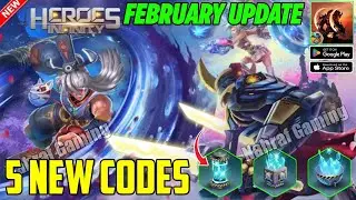 Heroes Infinity New gift Codes February 2025 | Heroes Infinity Codes - How To Redeem Code