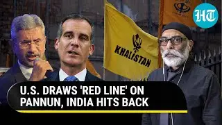 Jaishankar Counters U.S. Envoy After Biden Aide Draws 'Red Line' Over Khalistani Pannun Plot