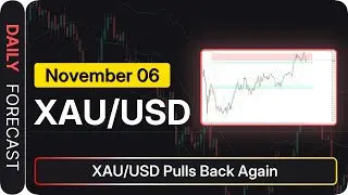 XAU/USD Price Forecast Today, Technical Analysis (November 06): XAU/USD Pulls Back Again
