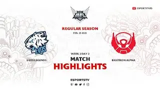 EVOS Legends vs Bigetron Alpha HIGHLIGHTS MPL ID S11 | EVOS vs BTR ESPORTSTV