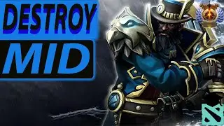 KUNKKA MID LANE IS JUST TOO GOOD! | DOTA 2 KUNNKA PRO GAMEPLAY