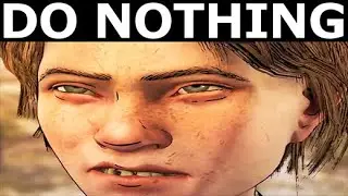 Do Nothing In The Walking Dead: The Final Season Episode 1-4 - Full Game & Ending (No Commentary)
