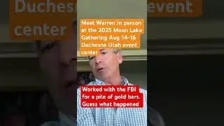 Gold bars found, the FBI took them