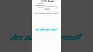 Jee advanced result 2022 | Jee advanced result | #jeemain #iit #jee #jeeadvanced #shorts #pw