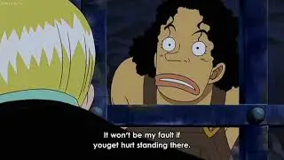 Funny moments when Usopp give Sanji the wrong dial
