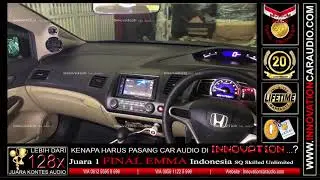 Sound Test Honda Civic | 1 Hari Pengerjaan | Innovation Car Audio Mobil Jakarta