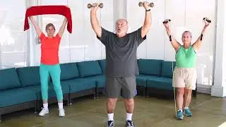 Uptobefit Senior Health Workout Routine EP2 - Upper Body
