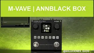 🔥 &iexcl;El MEJOR pedal MULTIEFECTOS por su precio! 🎸 M-VAVE Ann Black Box