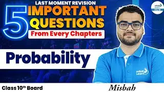 Board 2025: 5 Important Question on Probability | CBES Exam | Last Minute Revision | Class 10 Maths