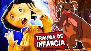 8 CENAS TRAUMATIZANTES em FILMES INFANTIS! 😱 😰
