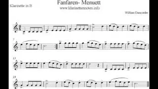 Trumpet tune  C Major  Play Clarinet