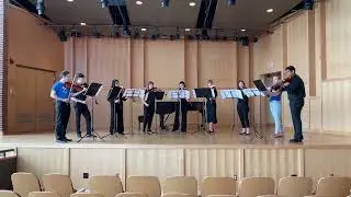 Bohemian Rhapsody, arranged for 8 violas plus 1 violin by Daniel Do&ntilde;a
