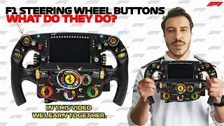 What These F1 Steering Wheel Buttons Do ? #f1simracing