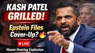 Epstein Files News LIVE | Explosive Hearing: Kash Patel on Epstein, Firings Drama | India Today LIVE
