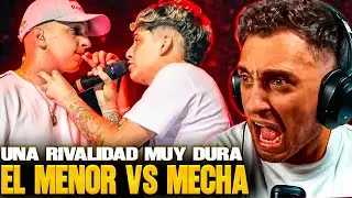 BLON reacciona a EL MENOR vs MECHA 🌶️ *rivalidad picante*