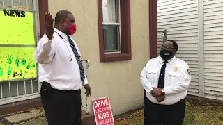 WATCH NOW: Gary police meet with families, workers at day care struck by gunfire