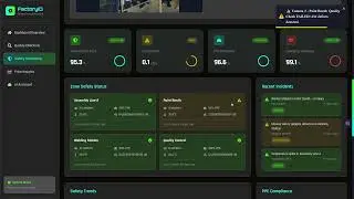 FactoryIQ &ndash; AI-Powered Smart Manufacturing Dashboard