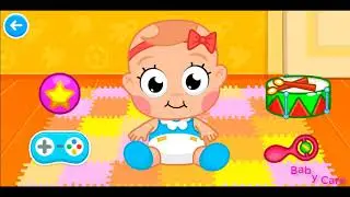 Game chăm s&oacute;c em b&eacute; | Game gi&aacute;o dục trẻ em| Baby Care | Kids Toys