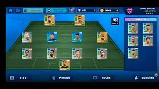 Messi & Di Maria max DLS 24 full fitness coaching 🔥#dls24 #messi #dimaria #argentina