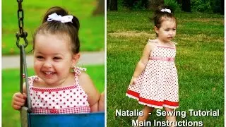How to sew a Sun Dress  | Sewing Tutorial | Sewing Pattern: Natalie | Frocks & Frolics