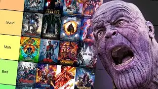 MCU Infinity Saga RANKED