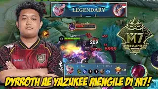 DYRROTH YAZUKEE MENGILE DI M7! INI DIA BUILD DYRROTH YAZUKEE TERSAKIT | MLBB