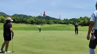 [일본골프여행] 시즈오카 골프여행 4일차 Holon Golf Club ホロンゴルフ倶楽部 No.12~13 (20240707, 기쿠가와 시즈오카)