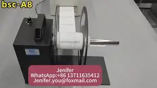 Max label width 180mm label rewinder & unwinder