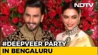 Deepika And Ranveer Were All Smiles At Their Bengaluru Reception