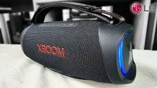 Unboxing (desembalando) LG XBOOM GO XG8T