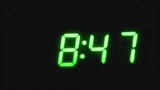 Time lapse Digital Clock