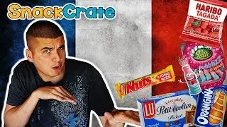 Trying French Snacks! - France Snack Crate!