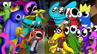 [New Update] New Rainbow Friends 2 FNF Character Test Vs BABY Rainbow Friends🎶FNF Mod Roblox