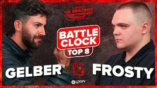 Gelber 🇮🇱 vs Frosty 🇬🇧 | UK Beatbox Championships 2025 | Battle Clock Quarter Final