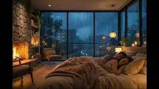 No Ads |10 Hours of Rain Sounds Rain 🌧 Sounds For Sleeping| and Distant Thunder⛈️ | White Noise